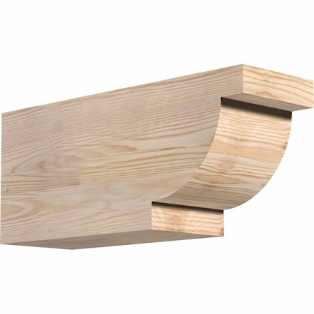 Ekena Millwork Alpine Smooth Rafter Tail, Douglas Fir, 5 1/2"W x 8"H x 18"L RFT06X08X18ALP00SDF